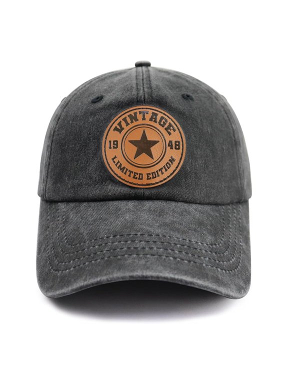 Unstructured Twill Baseball Cap for Men and Women, Adjustable Strap Hat with Curved Brim for Everyday Casual Wear