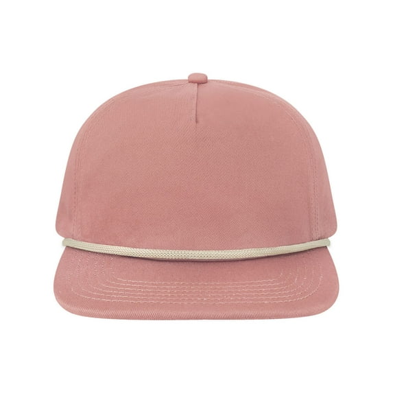 Locale WILSON Unstructured with Rope Cap-Rose/ Cream