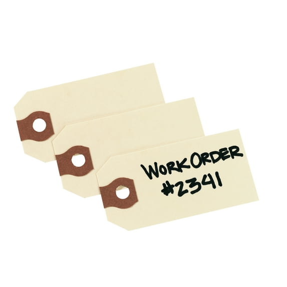 Unstrung Shipping Tags, 11.5 Pt. Stock, 2.75 X 1.38, Manila, 1,000/box | Bundle of 5 Boxes