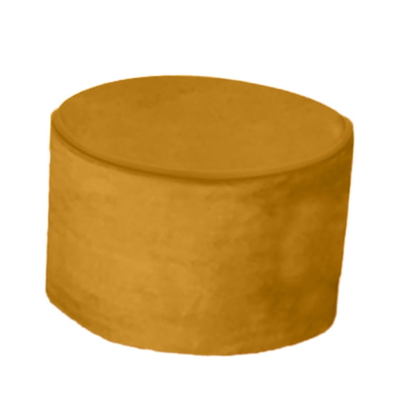 Unstuffed Pouf Cover, Ottoman, Chair, Foot Stool, Foot Rest, Storage Solution Or Wedding Yellow