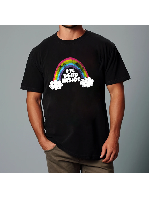 Unsubscribe Podcast I’m Dead Inside Funny Rainbow Humor Unisex T-Shirt V11804 up to size 5XL