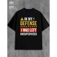 thumbnail image 1 of Unsupervised Defense men 180G 100% Cotton black Basic Unisex Shirt Crewneck tshirts Fashion Unisex Shirt Short Sleeve tshirts Vintage Unisex Shirt Cotton tshirts Fashion Unisex Shirt Graphic tshirts, 1 of 7