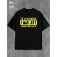 thumbnail image 1 of Unsupervised Defense mens 180G 100% Cotton black Vintage Unisex Shirt Short Sleeve tshirts Vintage Unisex Shirt Cotton tshirts Fashion Unisex Shirt Graphic Tee tshirts, 1 of 7