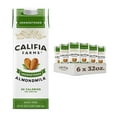 Unsweetened Almond Milk, 32 Oz (Pack of 6), Dairy Free, Vegan, Plant