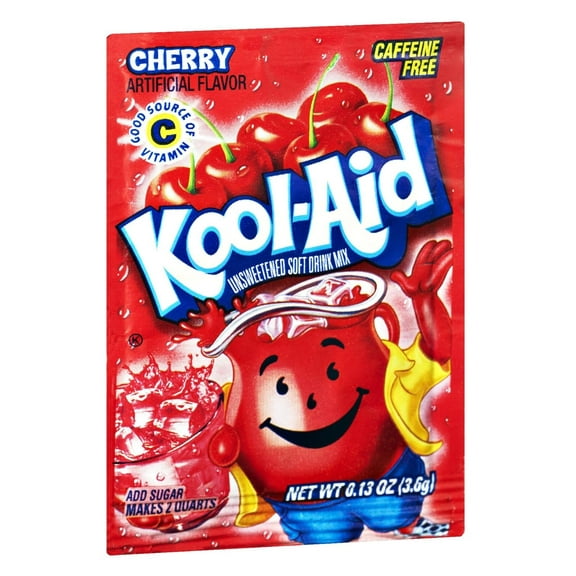 Unsweetened Caffeine Cherry Zero Calories Powdered Drink Mix 192 Count Pitcher Packets Count(Pack of 4)