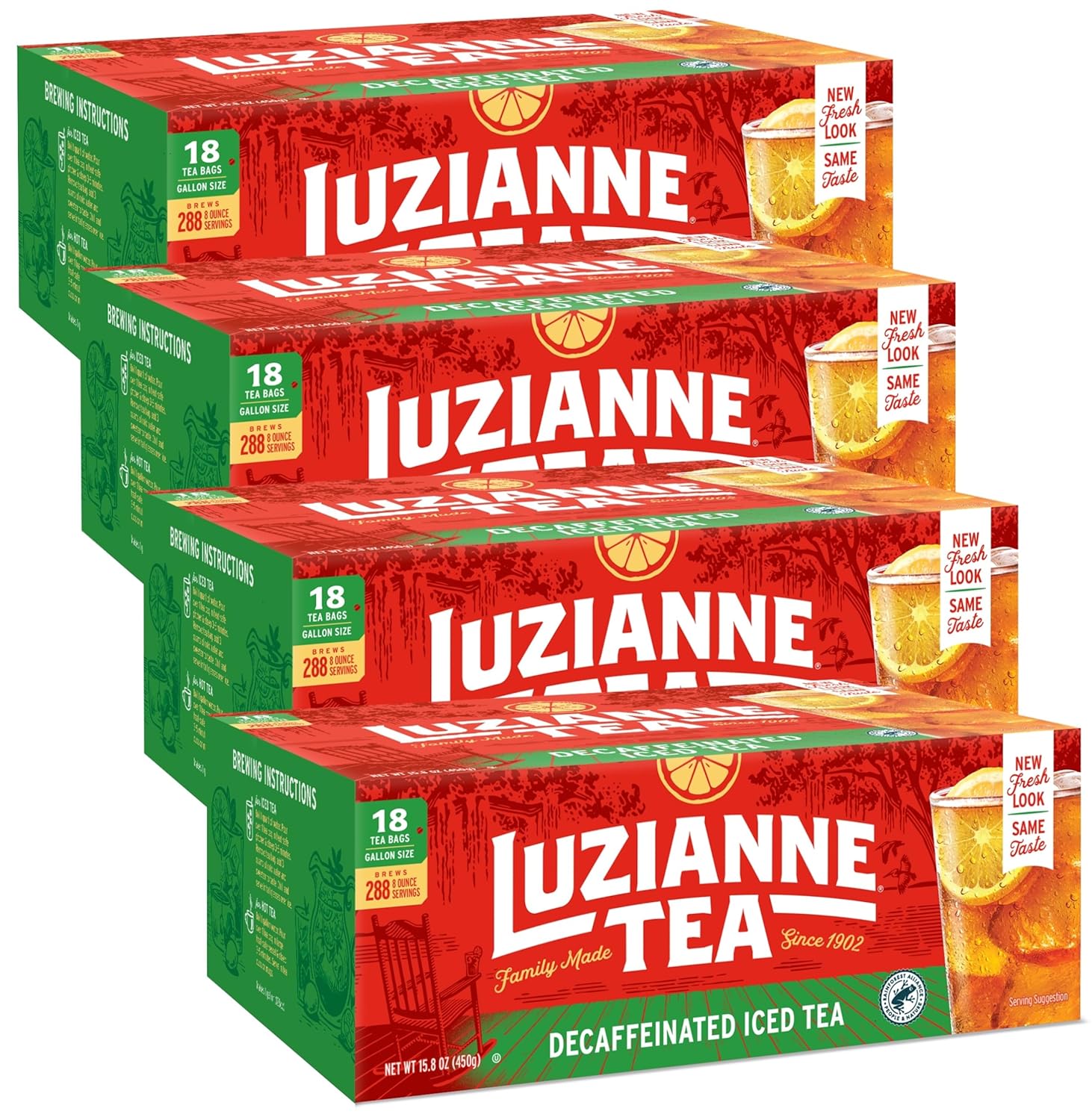 Unsweetened Decaffeinated Iced Tea Bags Gallon Size 18ct Box Pack unsweetened-decaffeinated-iced-tea-bags-gallon-size-18ct-box-pack