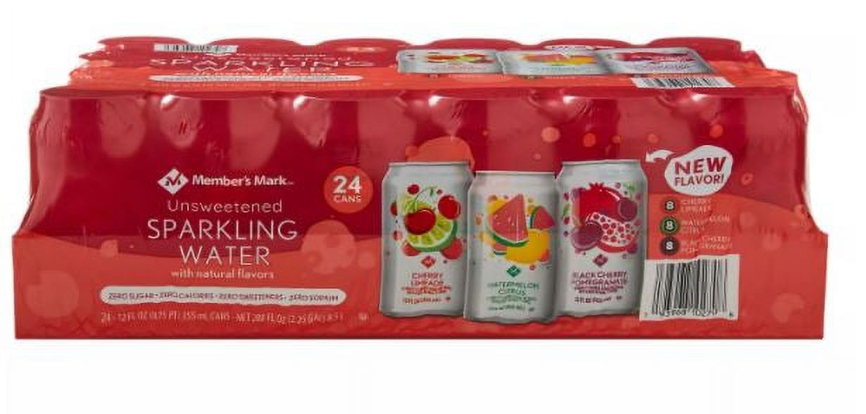 Unsweetened Sparkling Water Variety Pack (12 fl. oz. 24 pk.)