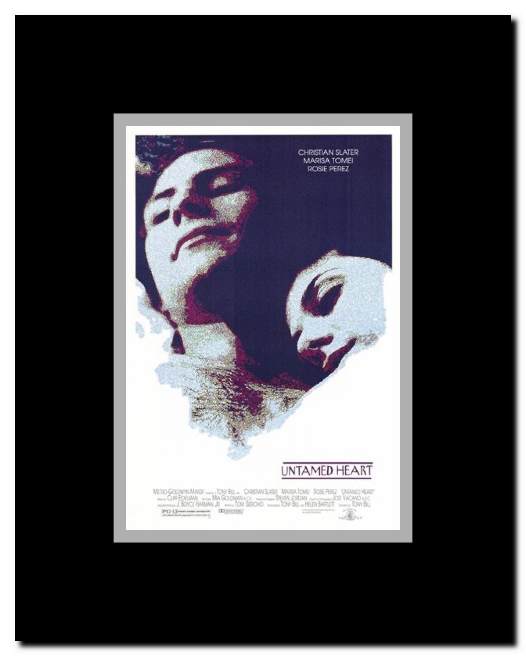 Untamed Heart Framed Movie Poster