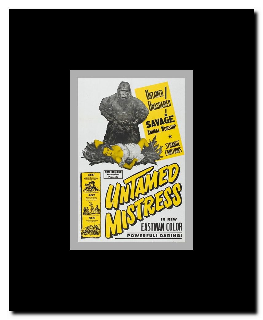 Untamed Mistress Framed Movie Poster