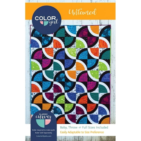 Untamed Quilt Pattern by Color Girl Quilts