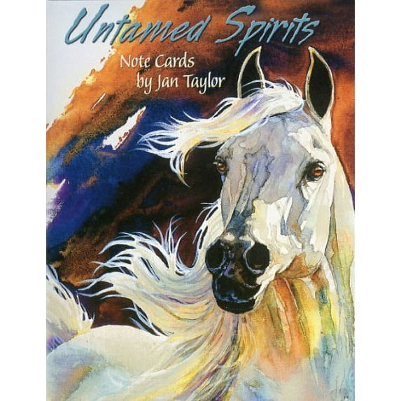 Untamed Spirits by Jan Taylor [ASN34603] Blank Horse Note Card Assortment - 12 Cards Featuring a Full-Color Interior and Colorful Envelope