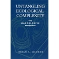thumbnail image 1 of Untangling Ecological Complexity : The Macroscopic Perspective (Hardcover), 1 of 1