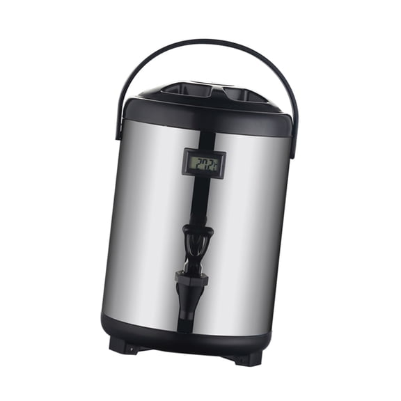 Untarnished Insulated Drink Dispenser With Temperature Measure 3.2 Gallon Capacity