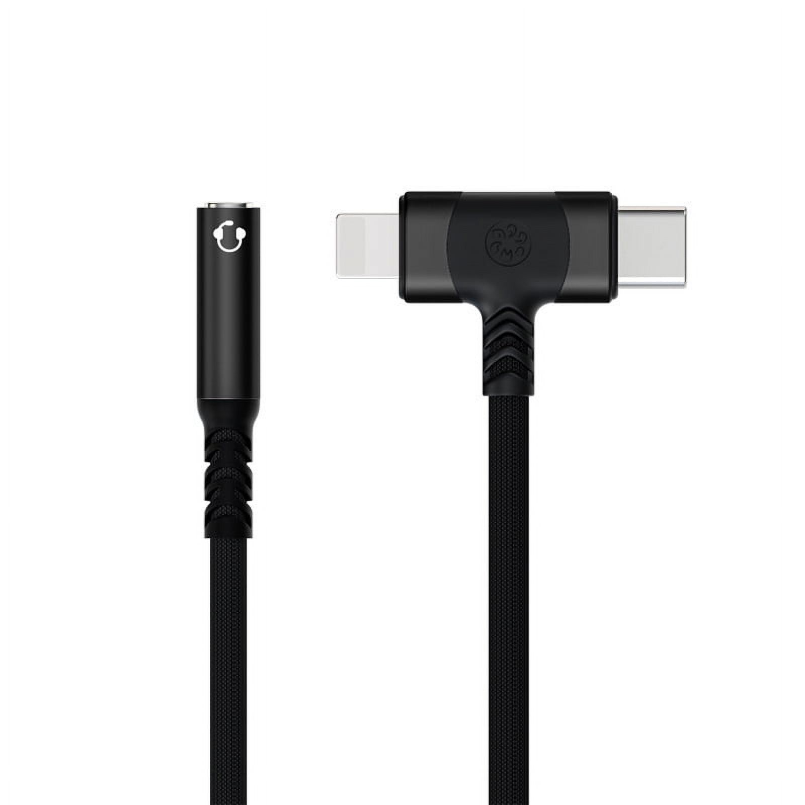 onn. Lightning to 3.5mm Jack Headphone Adapter