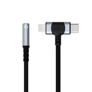 USB C to Lightning Audio Adapter Cable USB Type C Male to Lightning HiFi  Audio Female Headphones Converter Fit with iPhone 15, iPad Pro/Air,  MacBook