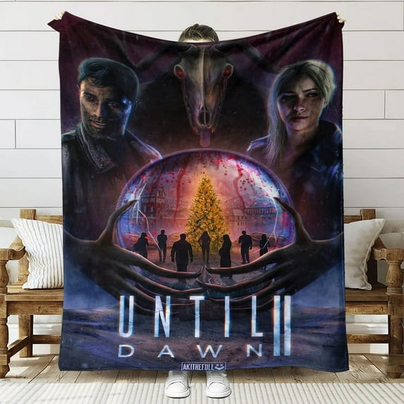 Until Dawn Throw Blanket Gifts for Fans Lover Girls Boys Women Present Hoodie Him Bed 60"x80"