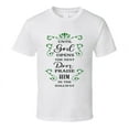 thumbnail image 1 of Until God Opens The Next Door Praise Him In The Hallway Tee Novelty Christian Faith T Shirt, 1 of 1