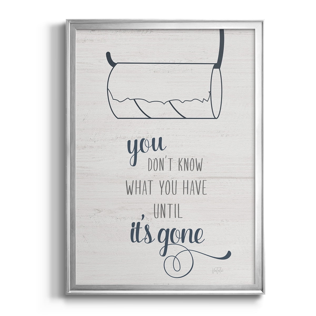 Until It's Gone Premium Framed Print - Ready to Hang
