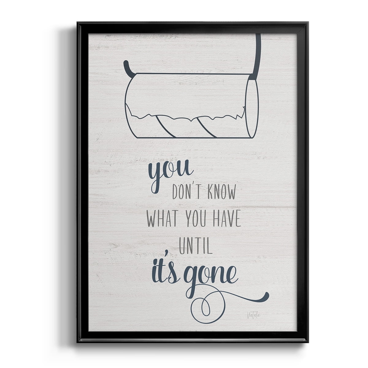 Until It's Gone Premium Framed Print - Ready to Hang