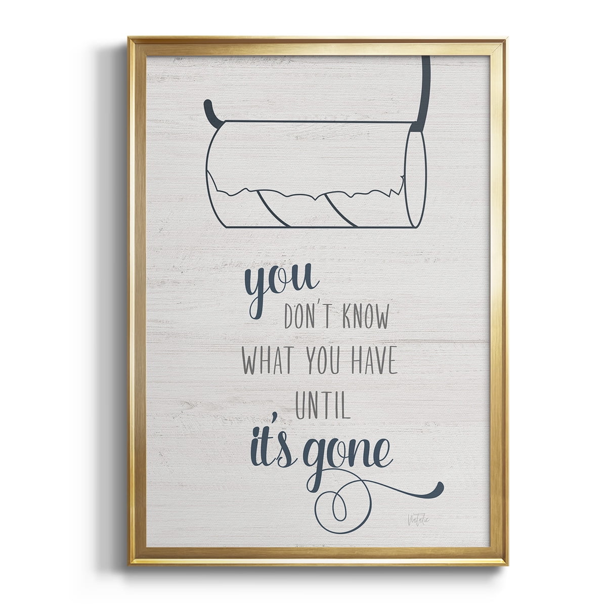 Until It's Gone Premium Framed Print - Ready to Hang