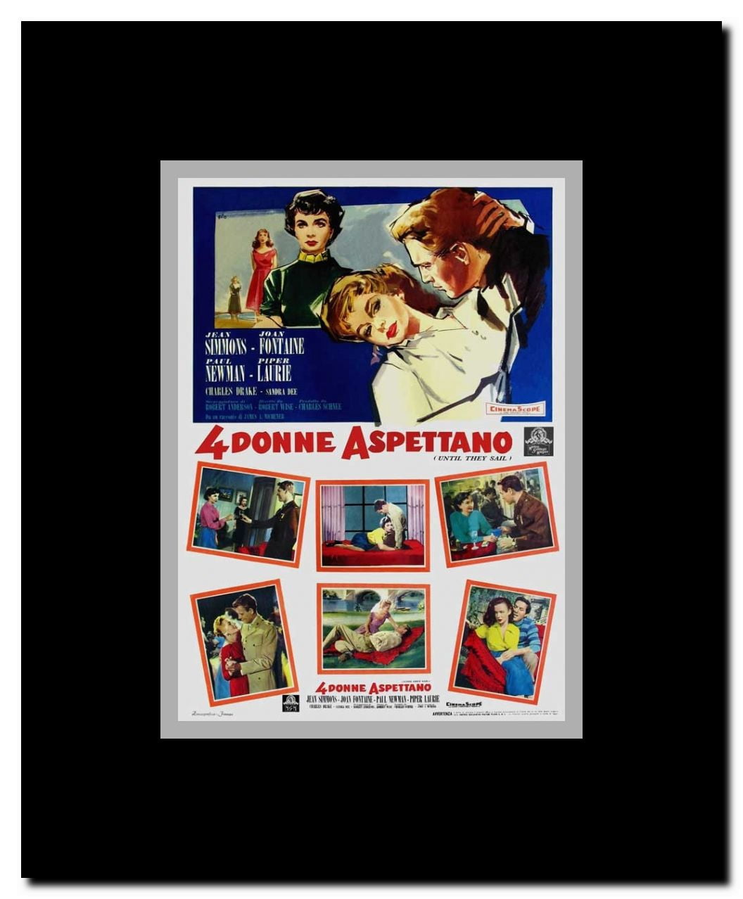 Until They Sail Framed Movie Poster