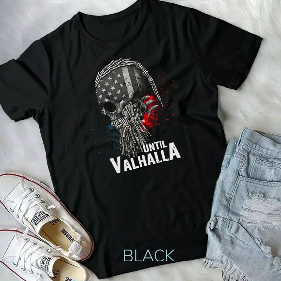 Until Valhalla, Viking tshirt, Until Valhalla tshirt - Unisex Form T-Shirt