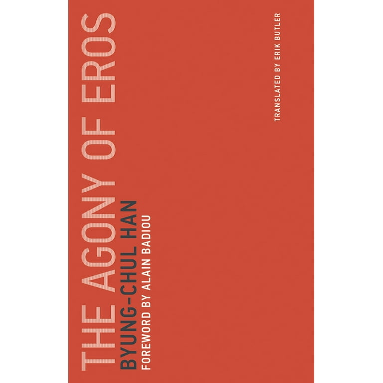 Untimely Meditations The Agony of Eros, Book 1, (Paperback) - Walmart.com
