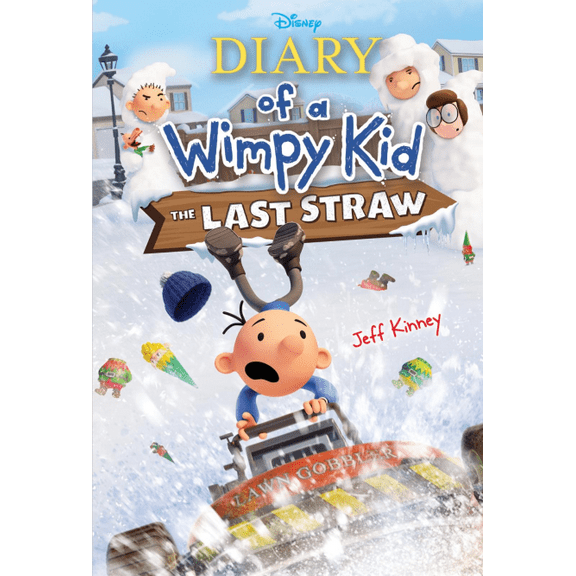 The Last Straw (Special Disney+ Cover Edition) (Diary of a Wimpy Kid #3) (Hardcover)