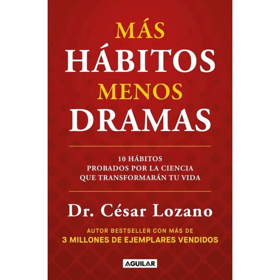 Ms Hbitos, Menos Drama. 10 Hbitos Probados Por La Ciencia Que Transformarn Tu Vida / More Habits, Less Drama: 10 Sci (Paperback)