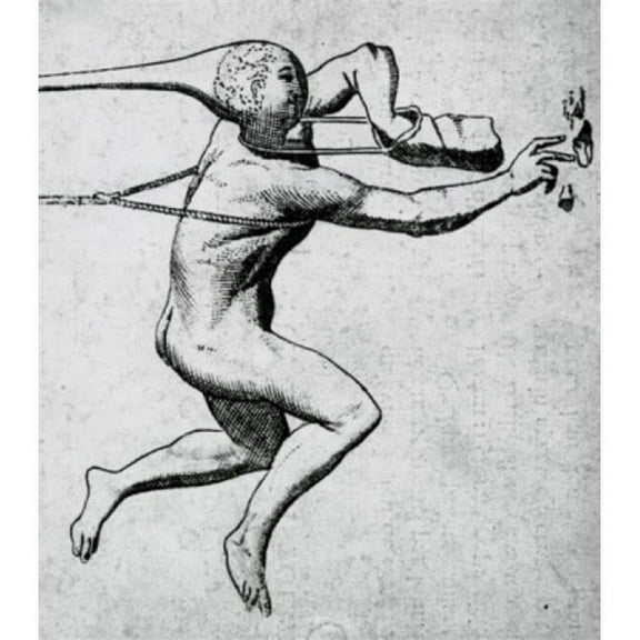 Untitled Diving 17th Century Artist Unknown Poster Print
