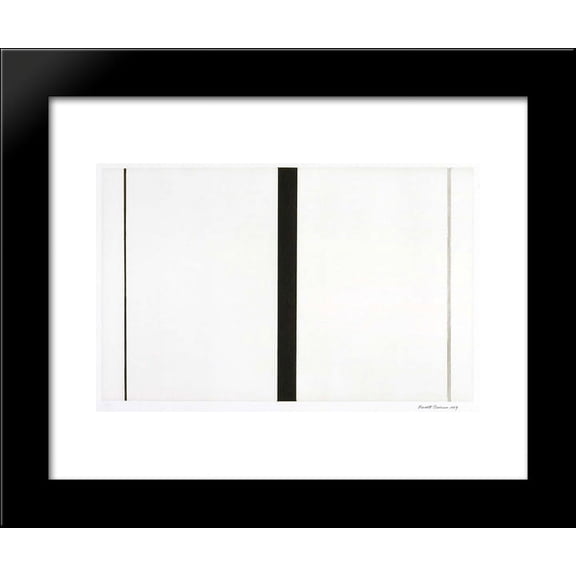 Untitled Etching #1 20x24 Framed Art Print by Newman, Barnett