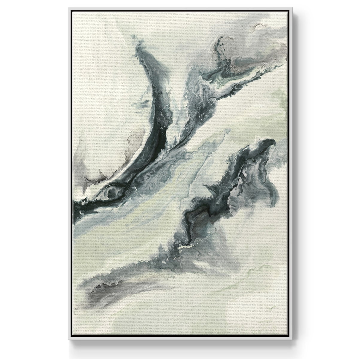 Untitled Framed Premium Gallery Wrapped Canvas - Ready to Hang - 17 x 25 - White Floating Frame