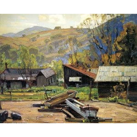 Untitled Landscape-Wendt - CANVAS OR PRINT WALL ART