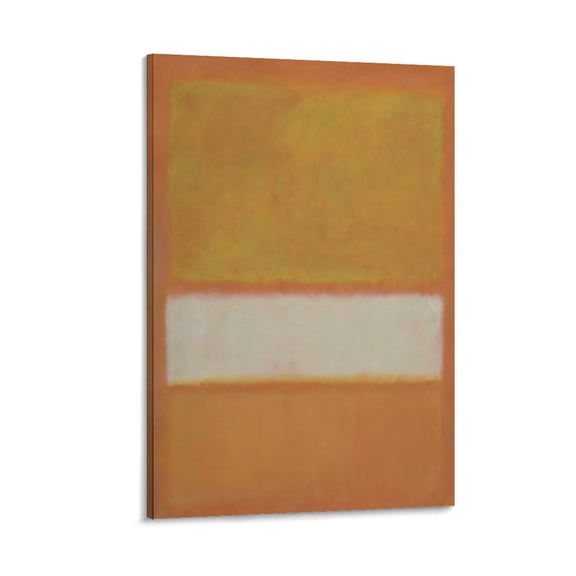 Untitled (No. 11) by Mark Rothko Painting Poster Canvas Art Poster and Wall Art Picture Print Modern Family bedroom Decor Posters 12x18inch(30x45cm)