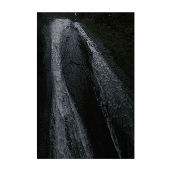 Untitled - Oregon Photography Waterfall Nature Landscape Moody Scenic Forest Abstract Unframed Wall Art Print 20 x 28 inches