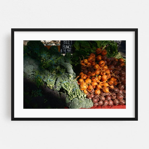 Untitled - Portland Oregon Photography Farm Botanical Garden Kitchen Decor Rural Black Framed Wall Art Print 24 x 36 inches
