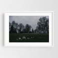 thumbnail image 1 of Untitled - Portland Oregon Photography Moody Foggy Winter Woodland Snow Nature Landscape White Framed Wall Art Print 5 x 7 inches, 1 of 3