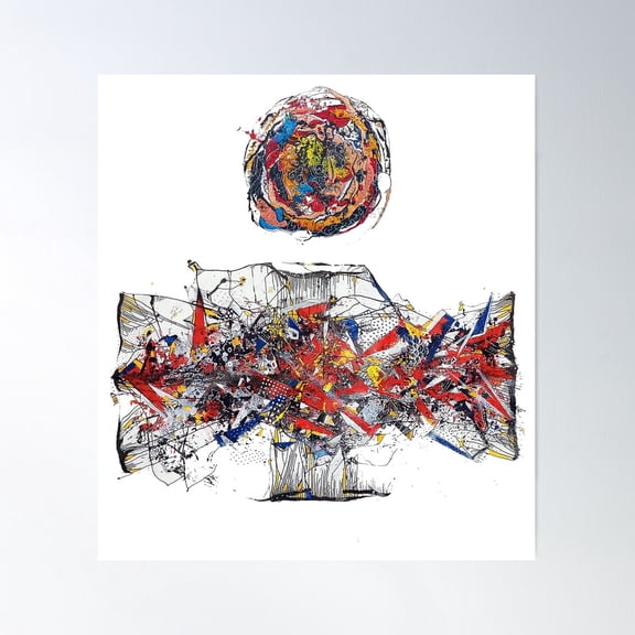 Untitled Poster Wall Art, Modern Wall Decor For Living Room Bedroom, 24x24 UNFRAMED