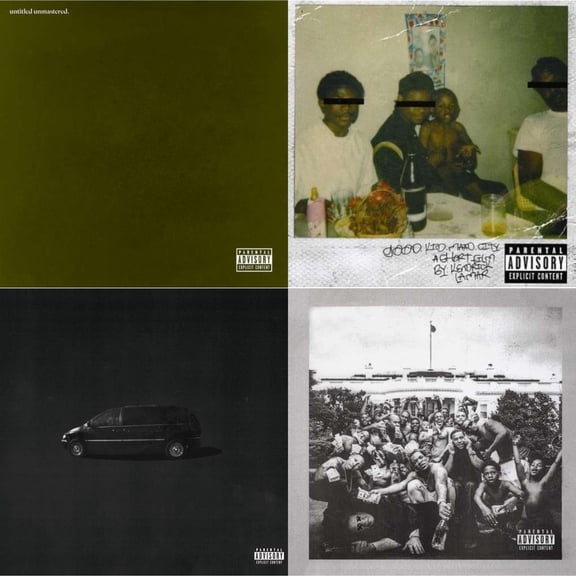 Good Kid, M.A.A.D City (X) (10Th Anniversary Edition) & Good Kid, M.A.A.D City (Remixes) & To Pimp A Butterfly & Untitled Unmastered (X) [CD Bundle]