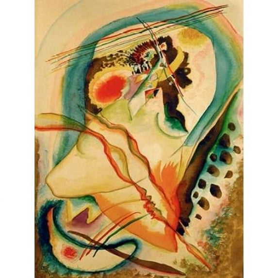 Untitled composition Poster Print by Wassily Kandinsky