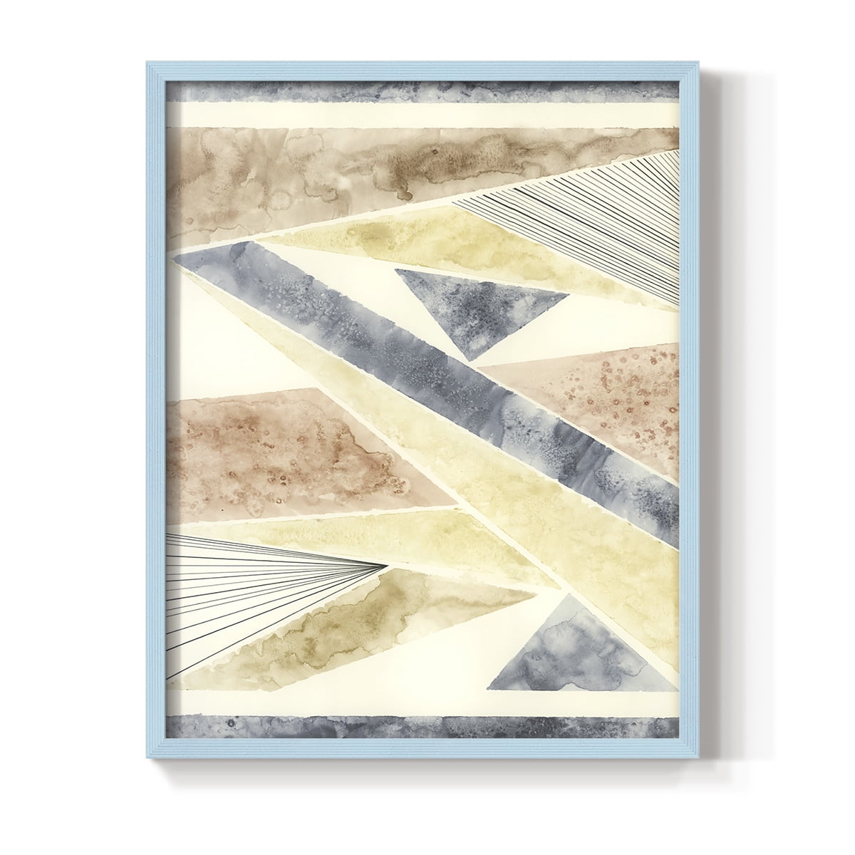 Untitled in Paper Solid Wood 11 x 14 Framed Print