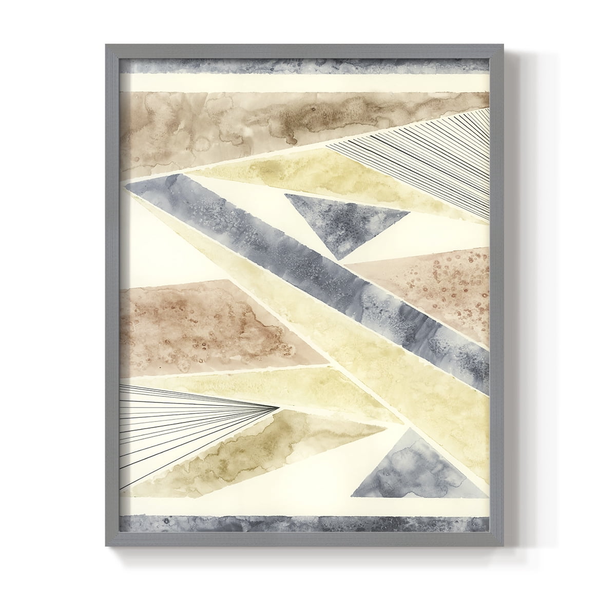 Untitled in Paper Solid Wood 11 x 14 Framed Print