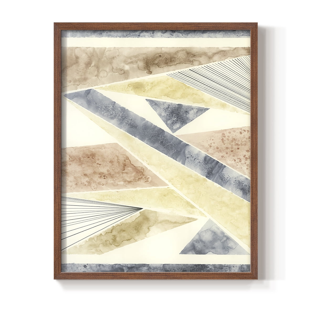 Untitled in Paper Solid Wood 8 x 10 Framed Print
