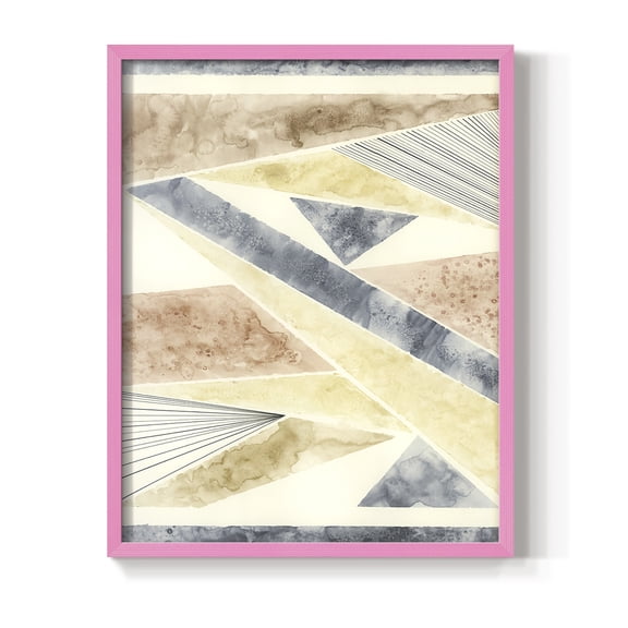 Untitled in Paper Solid Wood 8 x 10 Framed Print