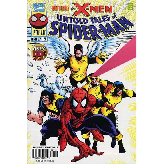 Untold Tales of Spider-Man #21 VF ; Marvel Comic Book