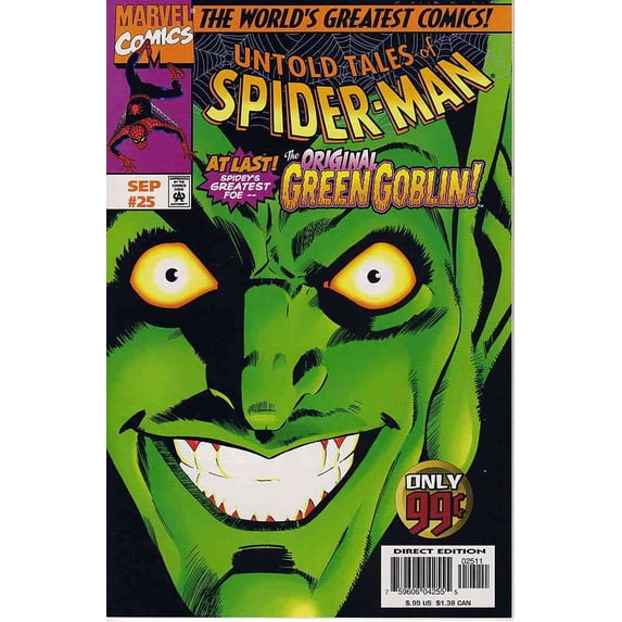 Untold Tales of Spider-Man #25 VF ; Marvel Comic Book