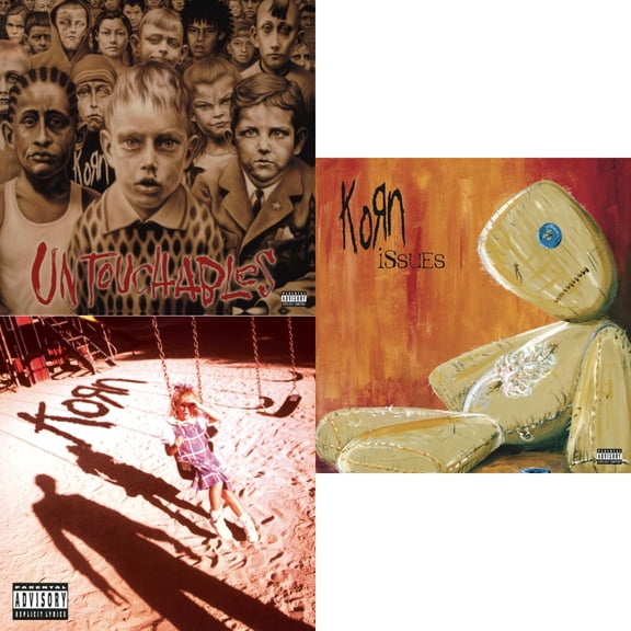 Korn (Explicit) & Issues (Explicit) & Untouchables [CD Bundle]