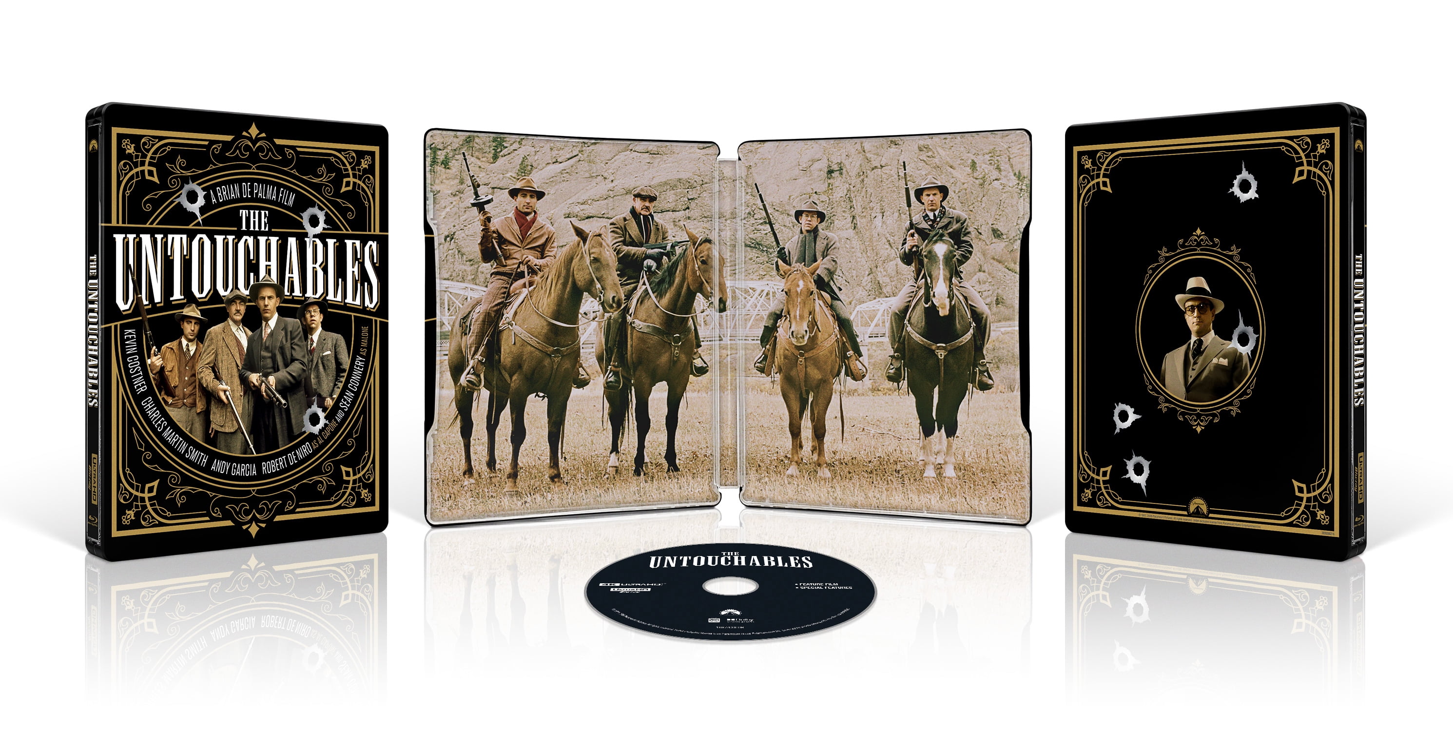 Untouchables, The (Steelbook) (4K Ultra HD) Paramount Pictures Corporation, Crime