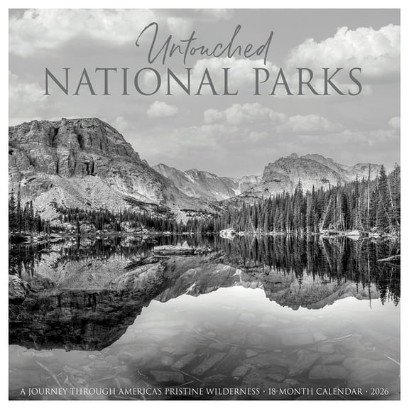 Untouched National Parks 2026 Wall Calendar, (Paperback)