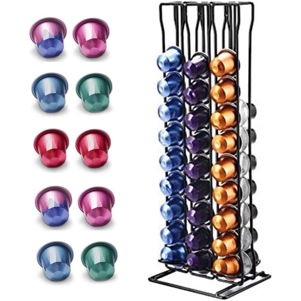 Untyo 60 Coffee Pod Holders ,Capsules Storage Holder Organizer